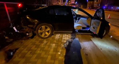 Başkanın makam araçları aynı cadde 3 yılda iki kez kazaya karıştı