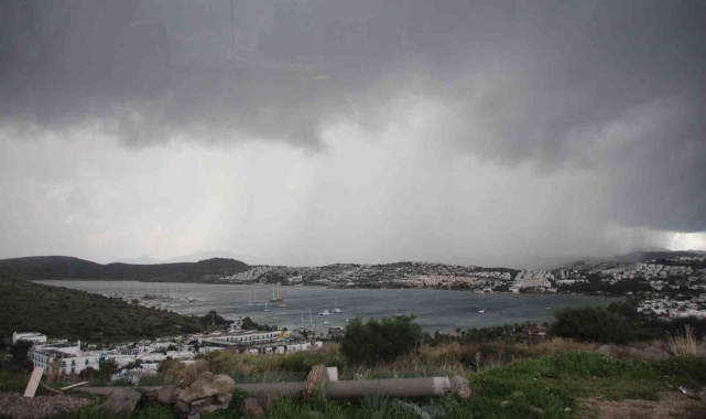 Bodrum için fırtına ve yağış uyarısı