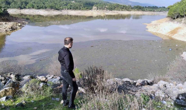 Bodrum'un içme suyunun karşılandığı Geyik Barajı'nda kirlilik