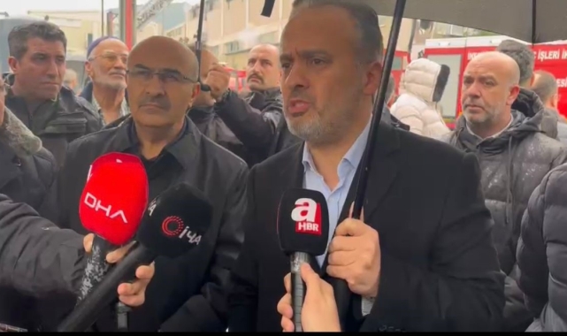 Bursa'da tekstil fabrikasındaki yangın depo kısmında başlamış