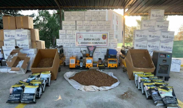 Bursa'dan jandarmadan kaçakçılara geçit yok