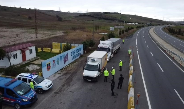 Çanakkale'de kış denetimleri sürüyor