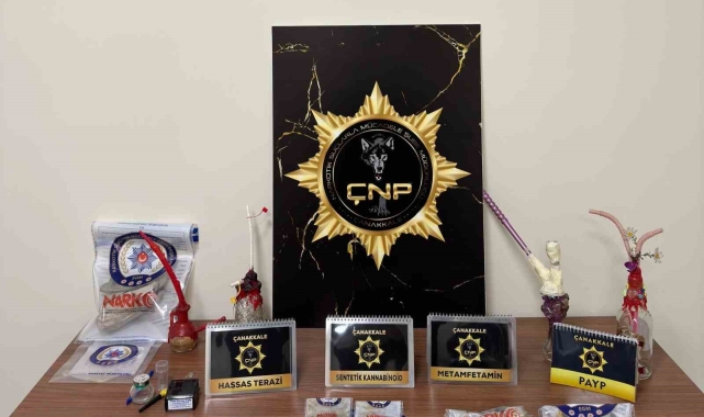 Çanakkale'de uyuşturucu operasyonuna 2 tutuklama