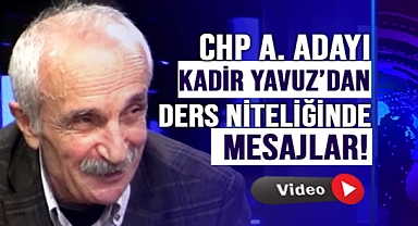 CHP'Lİ BELEDİYE BAŞKAN  A. ADAYI KADİR YAVUZ, HABER SAATİ'NDE KONUŞTU!