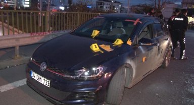 Daha önce silahlı saldırıya karışan araç Maltepe'de denetimde yakalandı