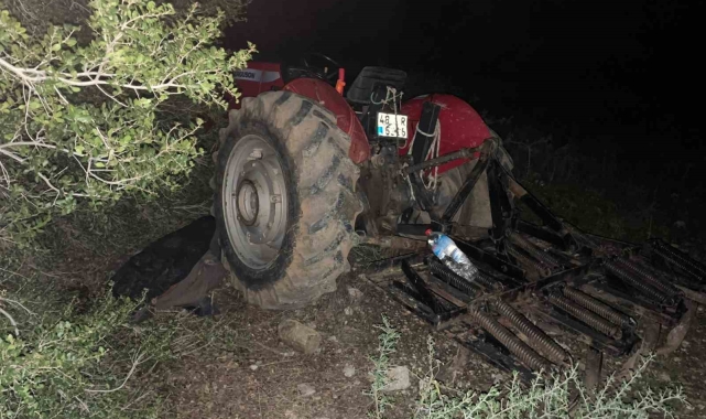 Datça'da traktör kazası: 1 ölü