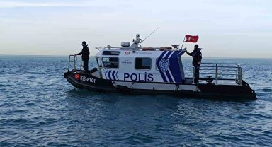Deniz polisinden Akçakoca'da denetim