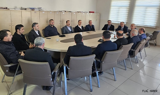DİN ÖĞRETİMİNE BAĞLI OKULLARLA TOPLANTI GERÇEKLEŞTİRİLDİ