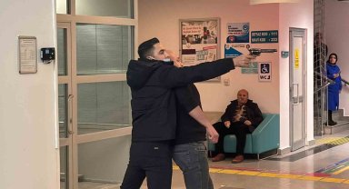 Diş Hastanende rehine kurtarma tatbikatı gerçeğini aratmadı