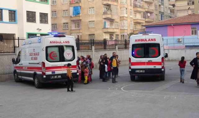 Diyarbakır'da okulda gıda zehirlenmesi şüphesi
