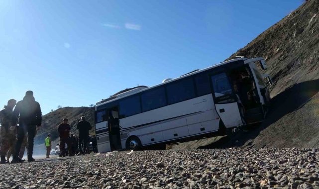 Diyarbakır'da otobüs kazası: 27 yaralı