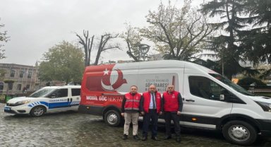 Düzensiz göçmenlerin tespitini yapan Mobil Göç Noktası aracı Trabzon'da hizmete başladı