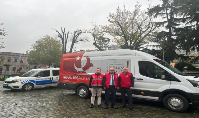 Düzensiz göçmenlerin tespitini yapan Mobil Göç Noktası aracı Trabzon'da hizmete başladı