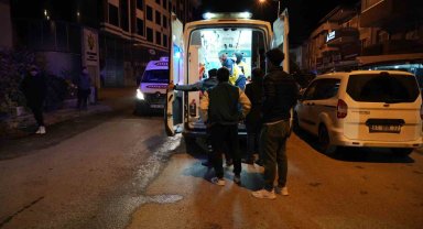 Edirne'de yayaya çarpmamak için manevra yapan motokurye yaralandı