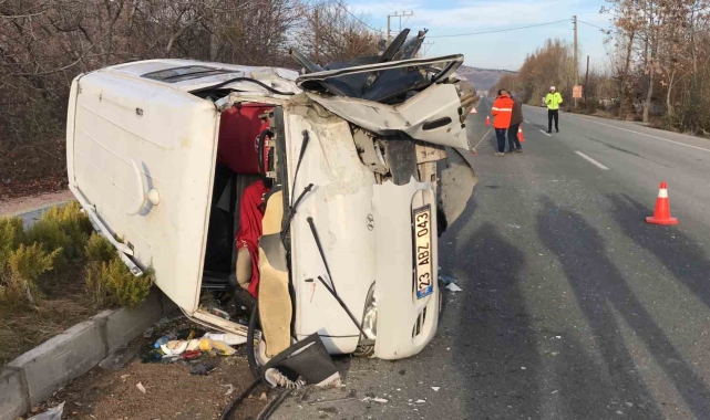 Elazığ'da trafik kazası: 4 yaralı