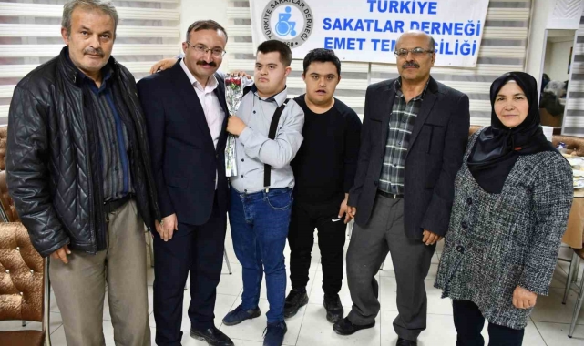Emet Belediye Başkanı Doğan: "Her zaman engelli vatandaşlarımızın yanındayız"