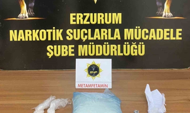 Erzurum'da uyuşturucu operasyonu