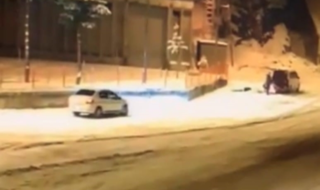 Eski Zigana Tüneli'nin önünde drift atanlara ceza yağdı
