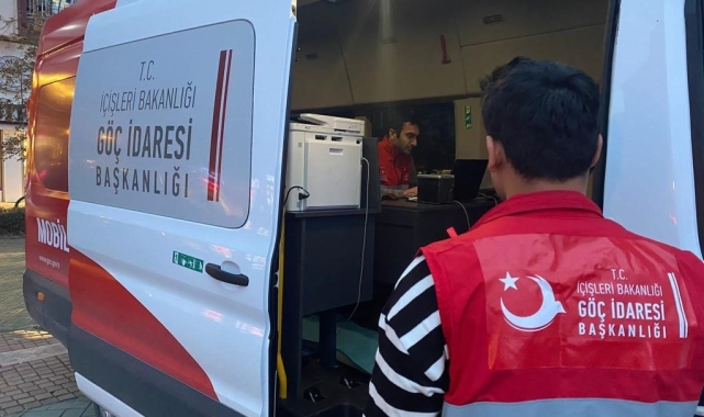 Eskişehir'de 'Mobil Göç Noktası' uygulaması başladı