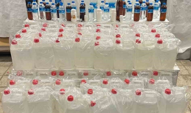 Eskişehir'de yılbaşı öncesi sahte içki operasyonu