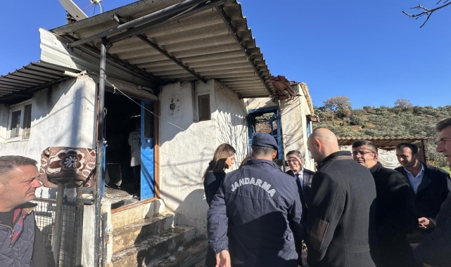 Evde çıkan yangın yaşlı kadını hayattan koparttı