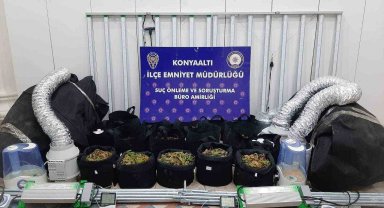 Evinde uyuşturucu madde imal edip satan şüpheli yakalandı