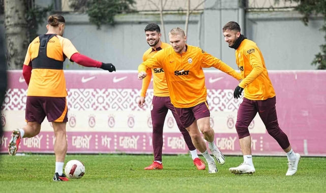 Galatasaray, Fenerbahçe derbisi hazırlıklarına devam etti