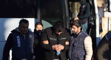 'Gezen Adam' operasyonunda gözaltına alınan 11 kişi adliyeye sevk edildi
