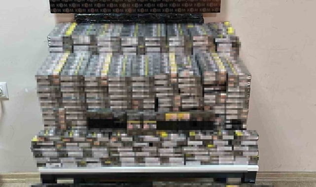 Hatay'da çuval içerisinde bin 840 paket kaçak sigara ele geçirildi