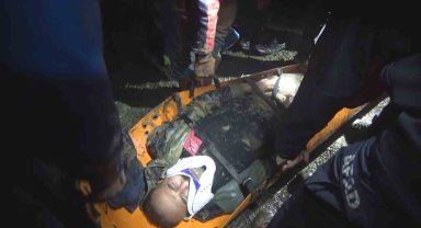 Heyelanda toprak altında kalan 18 kişi kurtarıldı