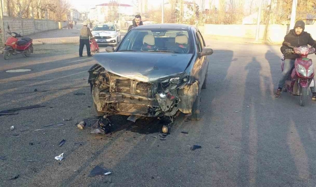 Iğdır'da trafik kazası: 1 yaralı