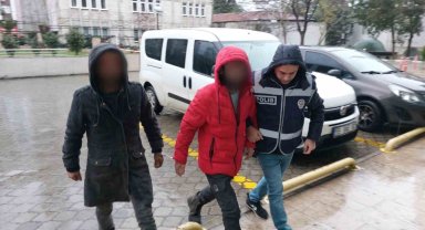 İnşaattan hırsızlığa 3 gözaltı