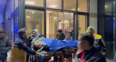 İstinat duvarından 10 metre aşağıya düşen çocuğu itfaiye kurtardı