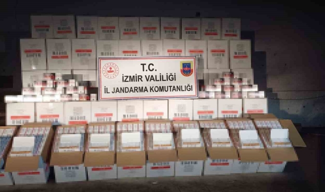 İzmir'de jandarmadan kaçakçılık baskınları: 6 gözaltı