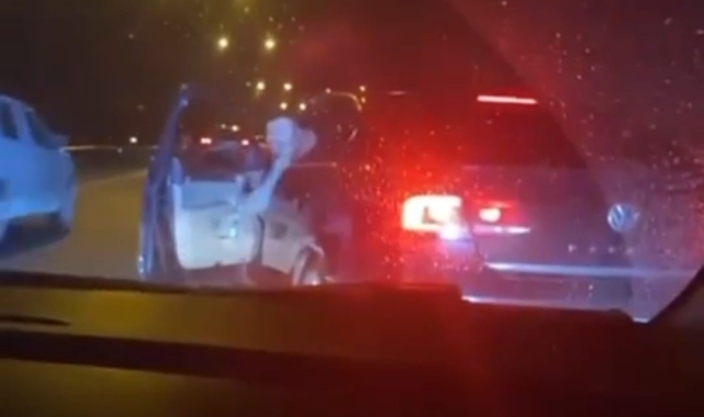 İzmir'de trafik magandası, evli çifte korku dolu anlar yaşattı