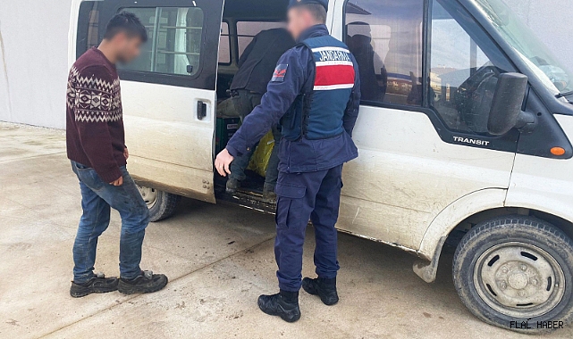 JANDARMADAN DÜZENSİZ GÖÇMEN OPERASYONU