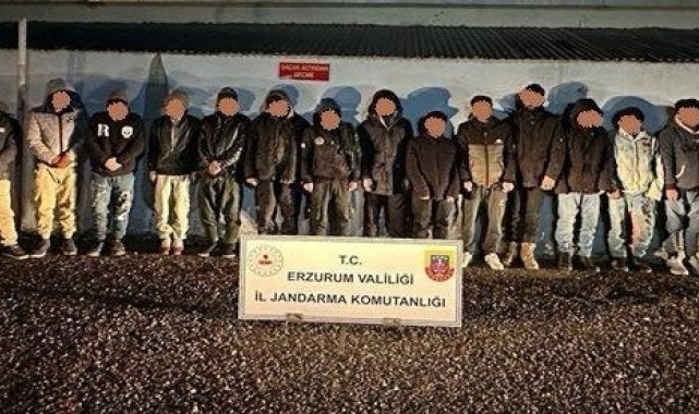 Jandarmadan kaçak göçmen operasyonu