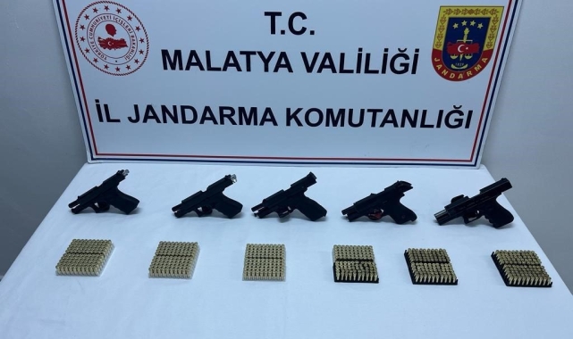 Jandarmadan silah kaçakçılarına operasyon