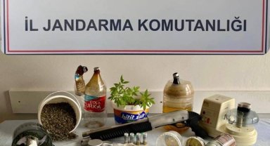 Jandarmanın yaptığı uyuşturucu operasyonunda 1 şüpheli tutuklandı