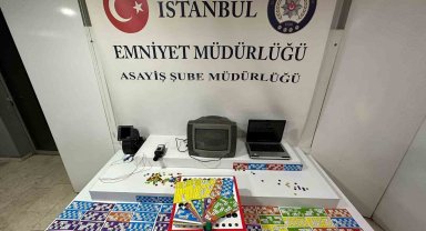 Kağıthane'de kumar operasyonu: 14 kişiye 56 bin lira ceza kesildi