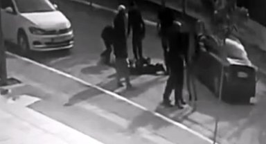 Karakol çıkışı ölümle sonuçlanan kavganın görüntüleri ortaya çıktı