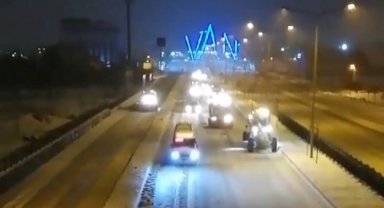 Karayolları 11. Bölge Müdürlüğünün kar mesaisi