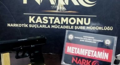 Kastamonu'da uyuşturucuyla yakalanan 2 kişi gözaltına alındı