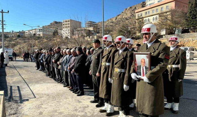 Kıbrıs Gazisi son yolculuğuna uğurlandı