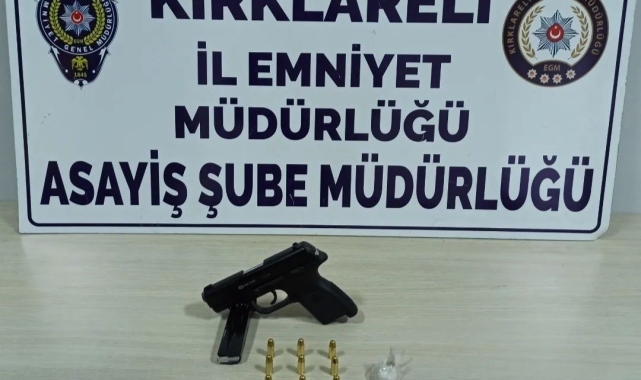 Kırklareli'nde çeşitli suçlardan aranması olan şüpheliler yakalandı