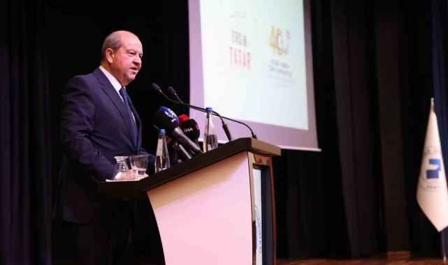 KKTC Cumhurbaşkanı Tatar: "Egemen eşitlik kabul edilmeden müzakere masasına oturmayız"