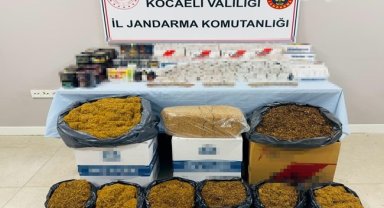 Kocaeli'de 13 bin makaron ele geçirildi