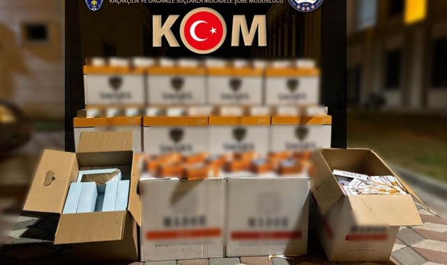 Kocaeli'de 470 bin makaron ele geçirildi