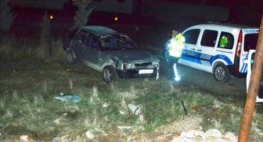 Konya'da trafik kazası: 1 yaralı