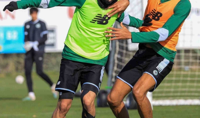 Konyaspor, Beyoğlu Yeni Çarşı maçı hazırlıklarına başladı